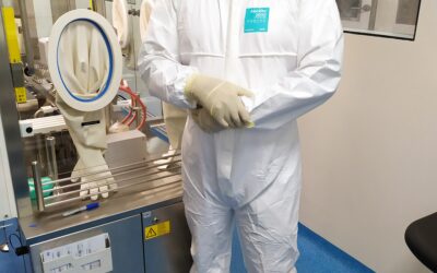 Qualification réussie de Testeurs de gants sur ligne RABS  de production de vaccins